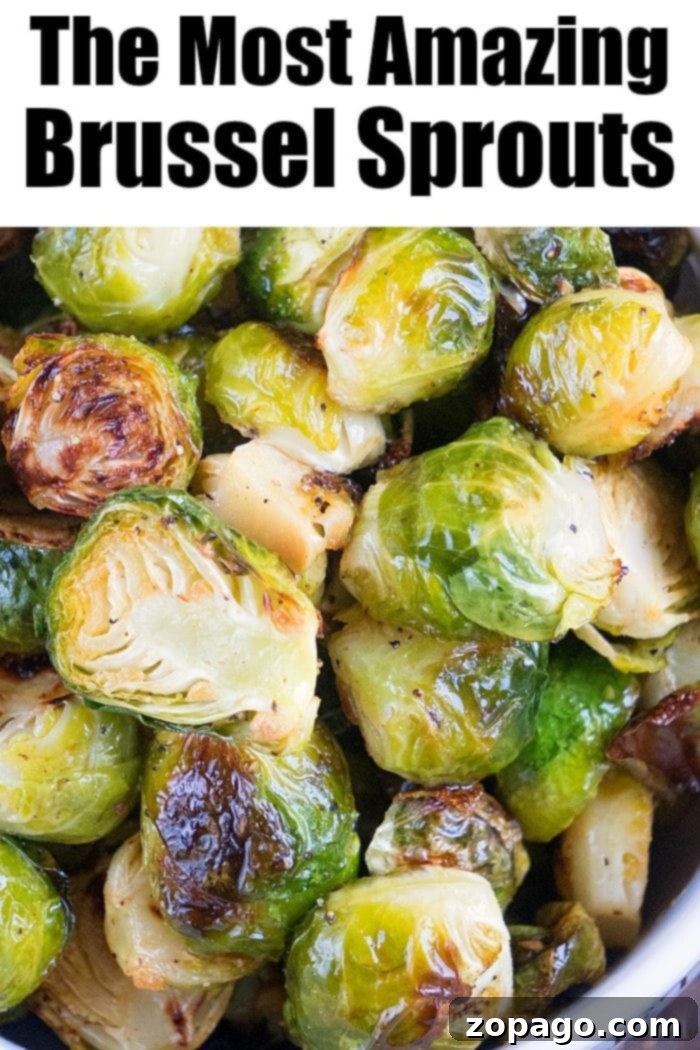 This easy Brussels sprouts recipe is a perfect side dish with a tangy sauce that just makes these vegetables addictive enough to start loving Brussels! #brusselsprouts #baked #best #brussels #mustard #vegetables #sidedish Easy Brussel Sprouts 3