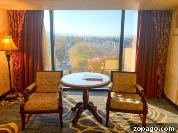 Comfortable and Spacious Rooms at Peppermill Reno Luxurious bedroom at Peppermill Resort Reno