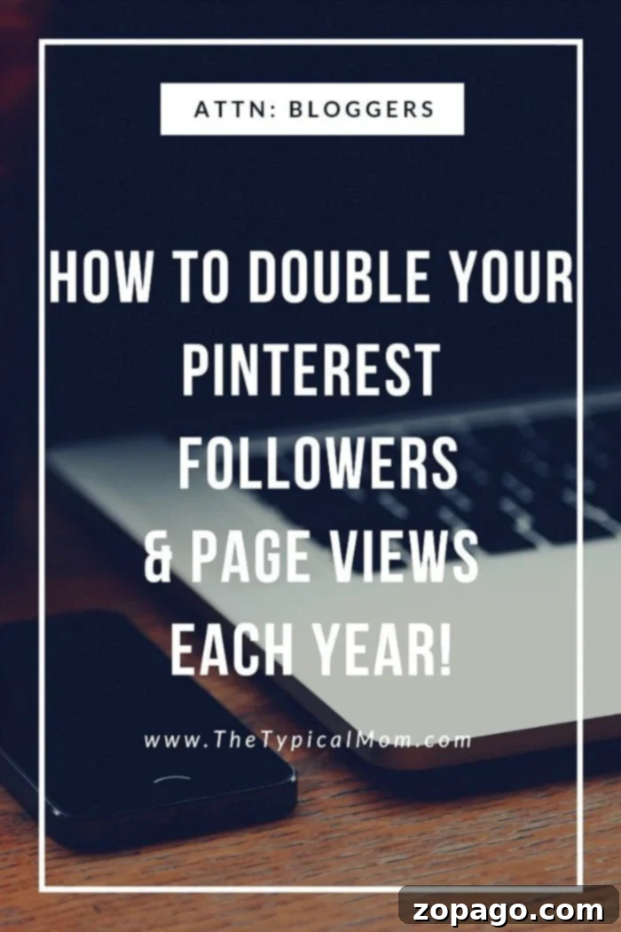 Pinterest Followers Growth - Achieved Organically