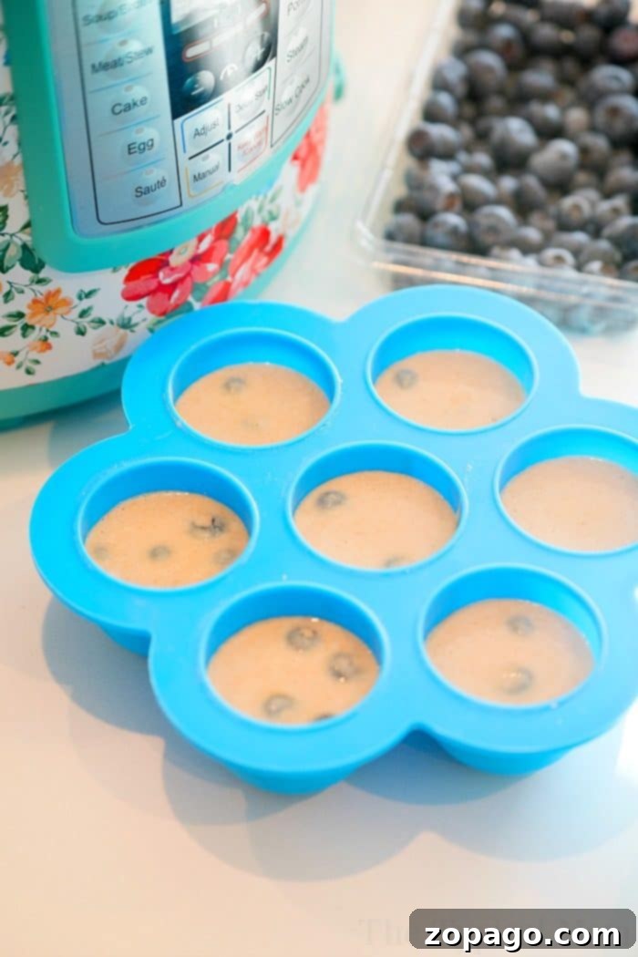 Instant Pot Pancake Poppers 5 A close-up of fluffy Instant Pot pancakes, showing their golden-brown exterior and tender interior, a perfect breakfast treat.