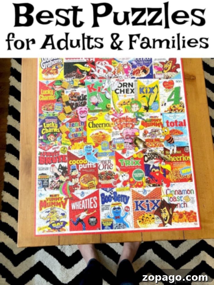 Ultimate Family Game Night Games 6 Cool Jigsaw Puzzles