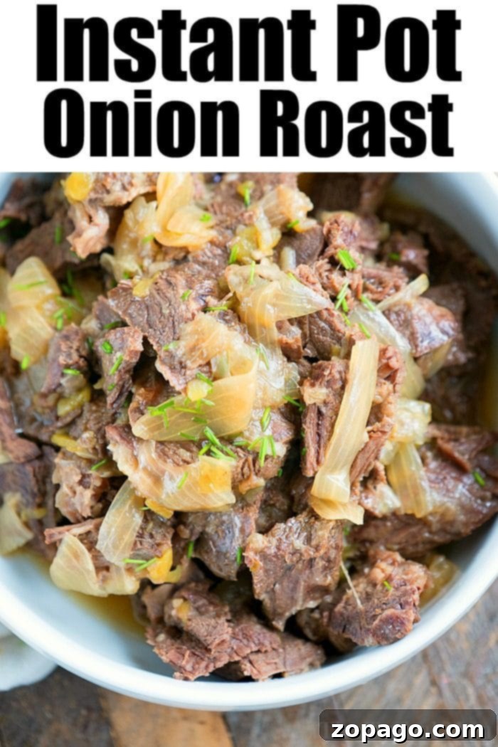 French Onion Fondant Roast 5 Instant Pot French Onion Pot Roast
