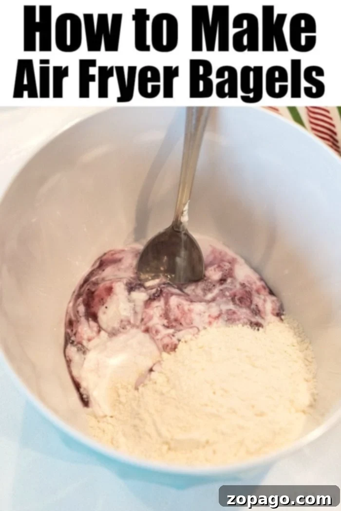 Air Fryer bagels come out crispy with a soft chewy center and can be made into stuffed bagel bites which we love. Easy 2 ingredient bagel recipe included. #airfryerbagels #airfryer #bagelbites #ninjafoodi #bagels #2ingredient #ninjafoodirecipes #airfryerrecipes #thetypicalmom Air Fryer Bagels 2