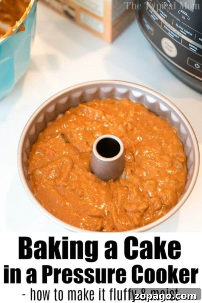 Instant Pot carrot cake is just the beginning when learning how to bake a cake in a pressure cooker. The possibilities are endless once you learn this! #instantpotrecipes #instantpot #bundtcake #carrotcake #pressurecooker #dessert Pressure Cooker Cake