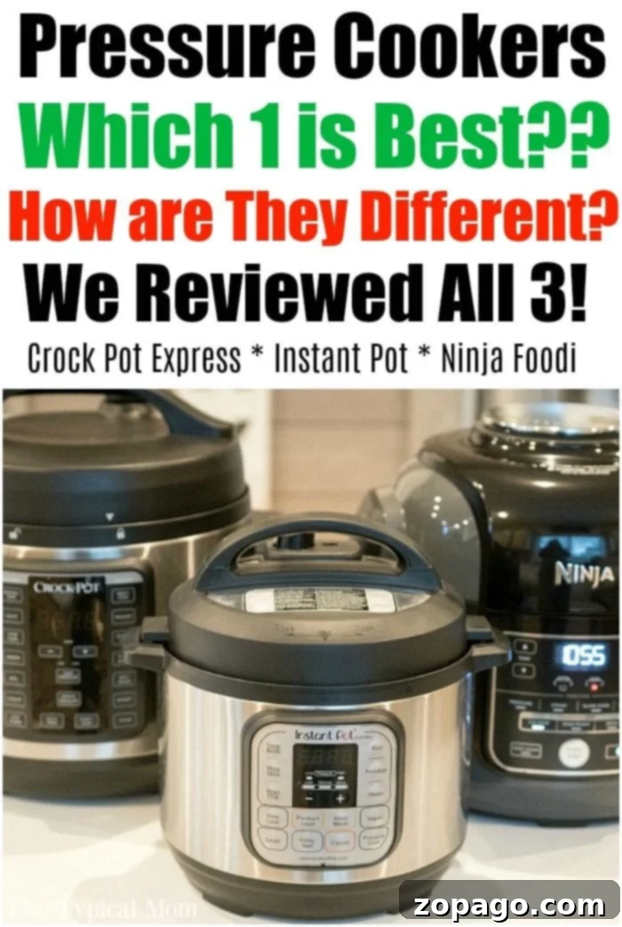 Instant Pot vs Ninja Foodi Review: Features, Functions, and User Experience pressure cooker reviews