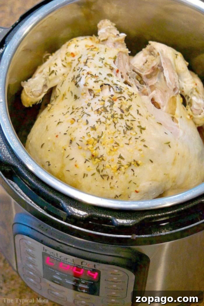 Discover versatile Instant Pot whole chicken recipes, ensuring tender and crispy results for any occasion. Whole Chicken Instant Pot Recipes