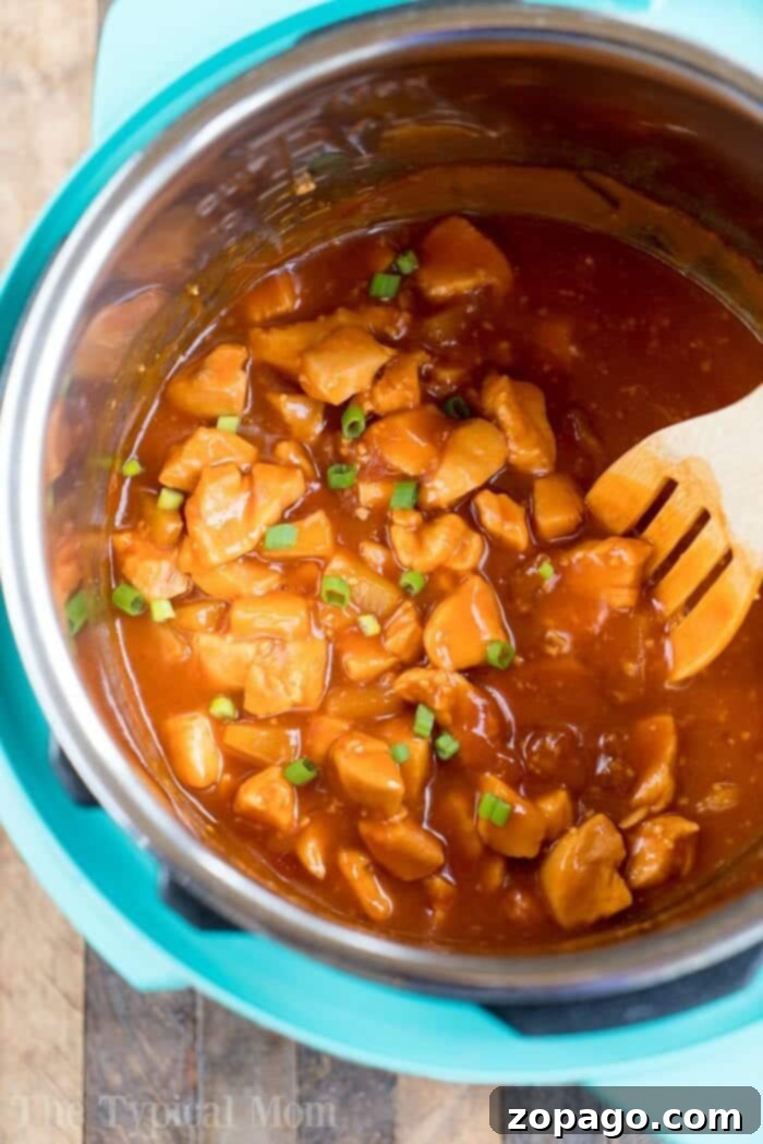 Tropical Instant Pot Chicken 5 Fresh ingredients for pineapple chicken sauce, including pineapple, ginger, and soy sauce