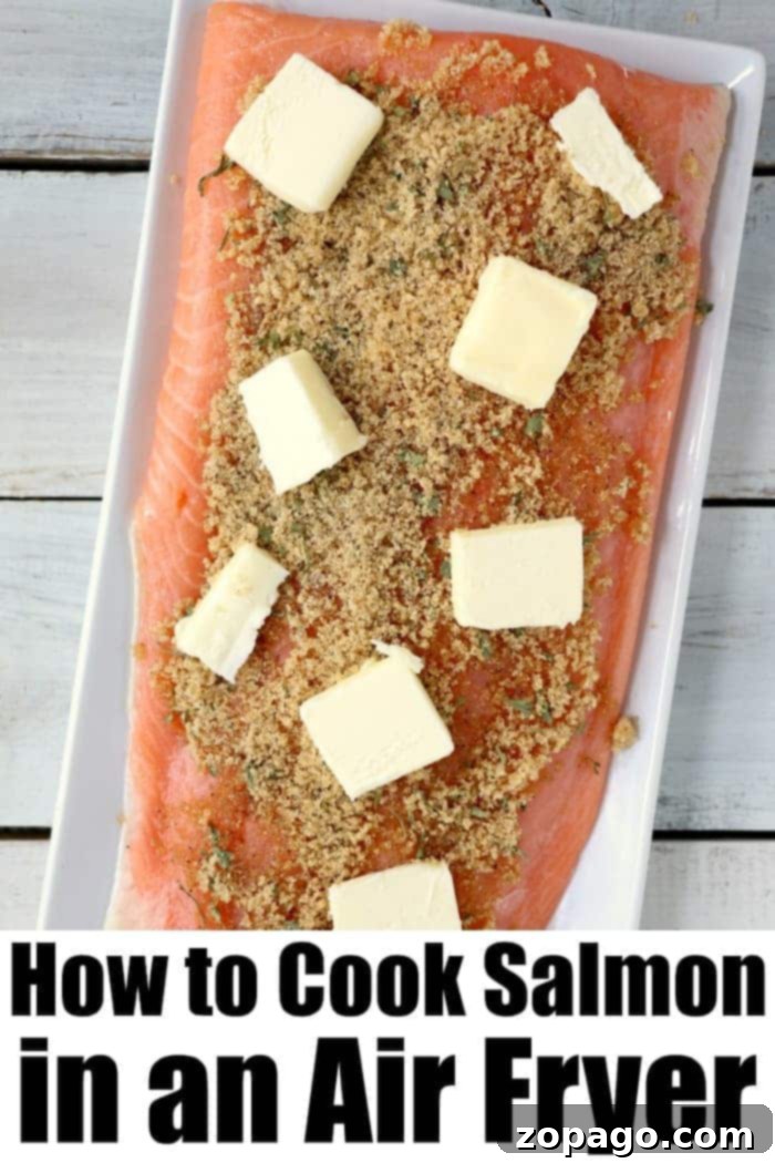 air fryer salmon recipe