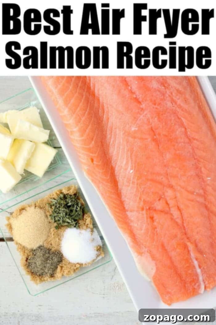 air fryer salmon