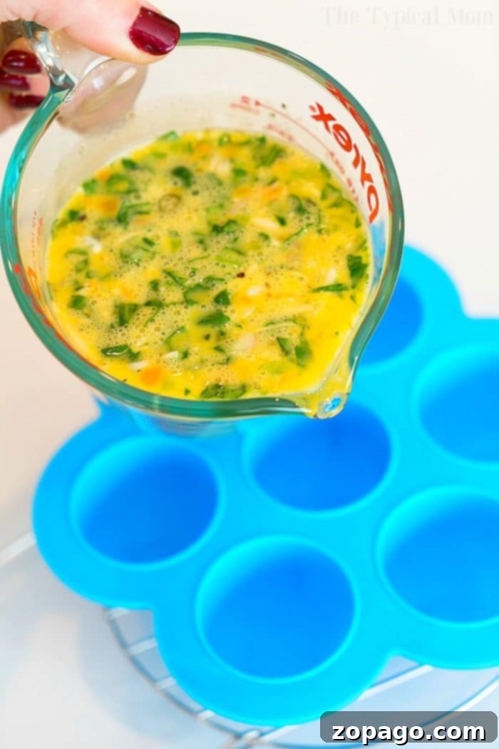 Kid-Friendly Instant Pot Meals 8 Instant Pot Egg Bites - A close-up of colorful egg bites, perfect for a healthy breakfast or snack.