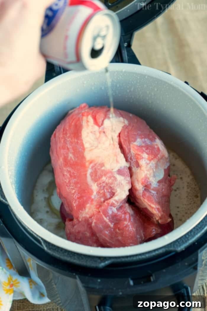 pressure cooker corned beef and cabbage