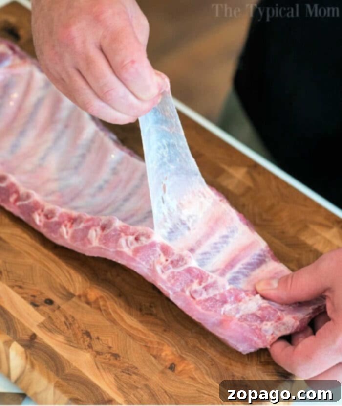Flawless Ribs: Mastering Membrane Removal 2 How to properly remove the membrane from a rack of ribs for maximum tenderness