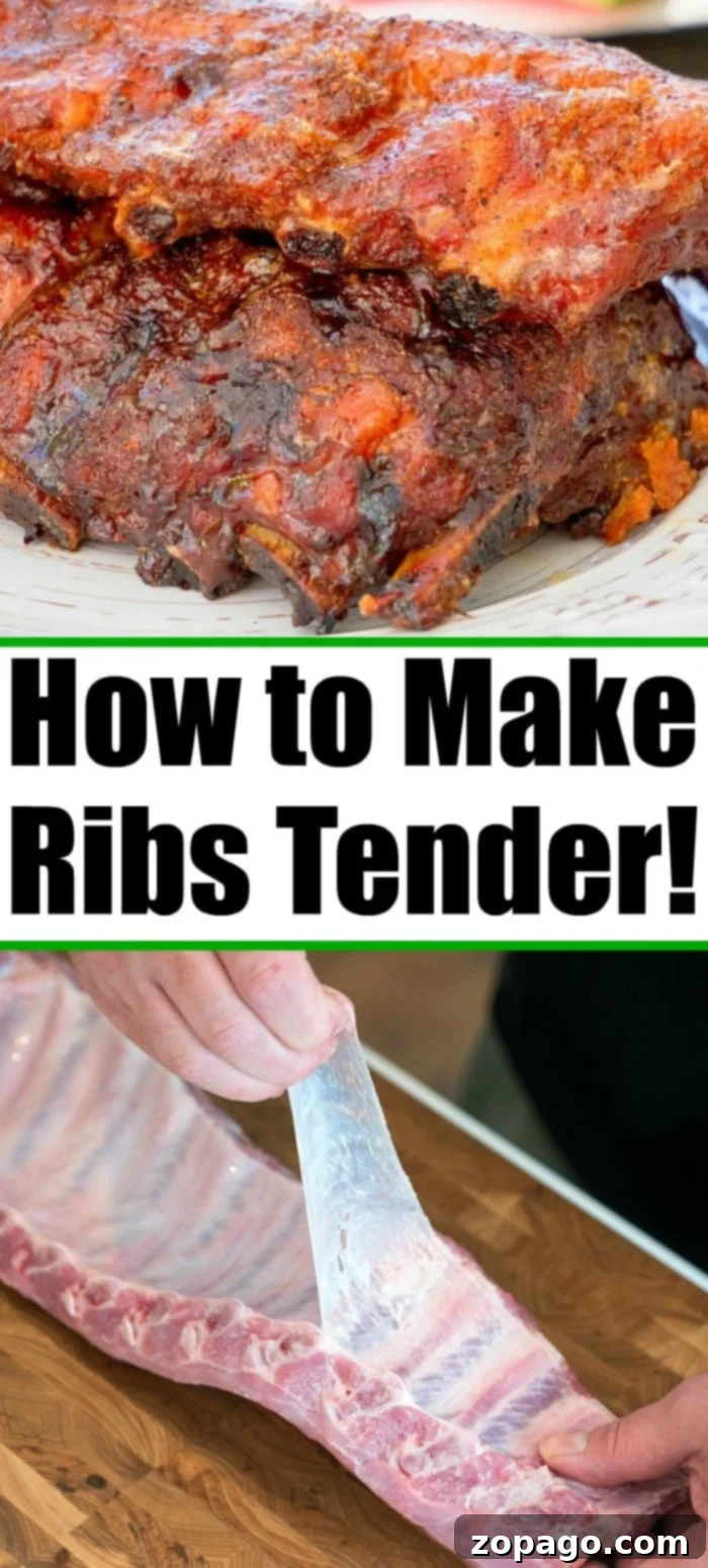 Achieve tender pork or beef ribs tonight by mastering membrane removal. Expert demonstration on how to remove membrane from ribs for incredibly tender meat.