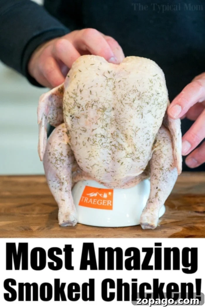 The ultimate smoked chicken experience Best smoked chicken ready for carving