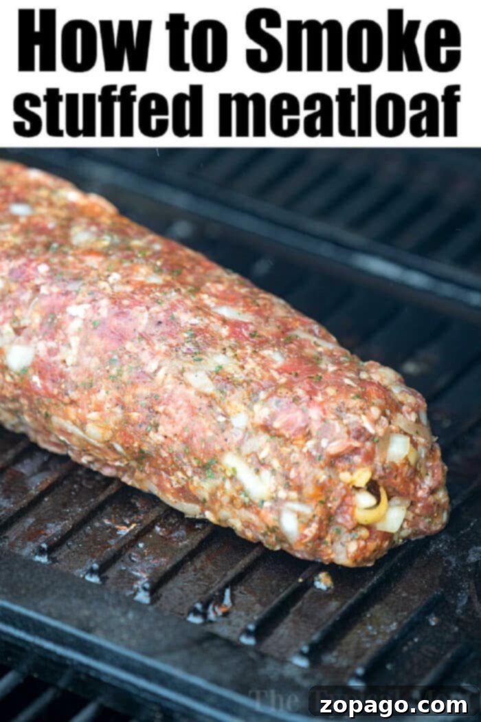 The Ultimate Traeger Smoked Meatloaf 7 smoked-stuffed-meatloaf