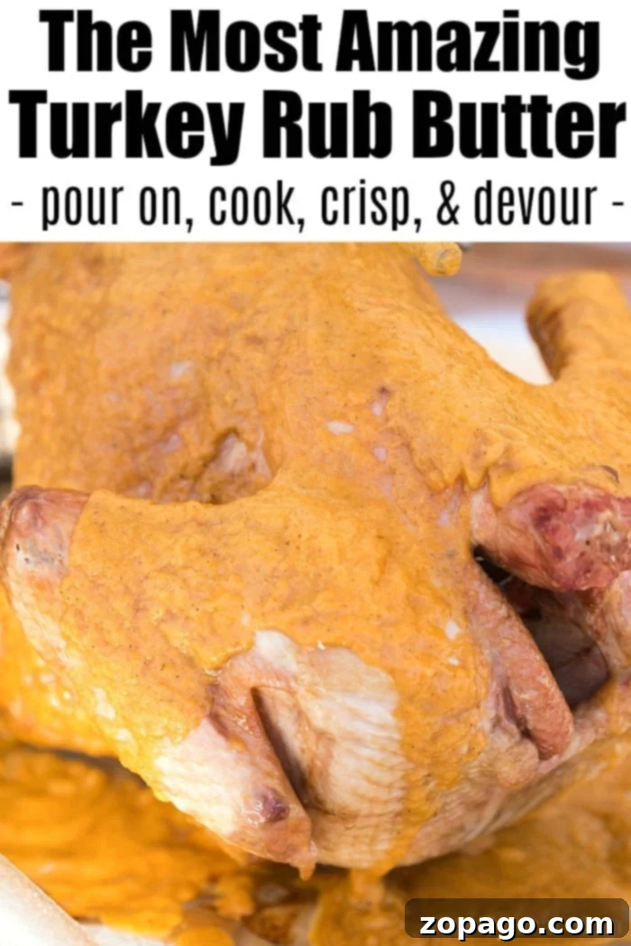 turkey rub butter
