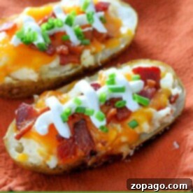 Make Ahead Twice Baked Potatoes