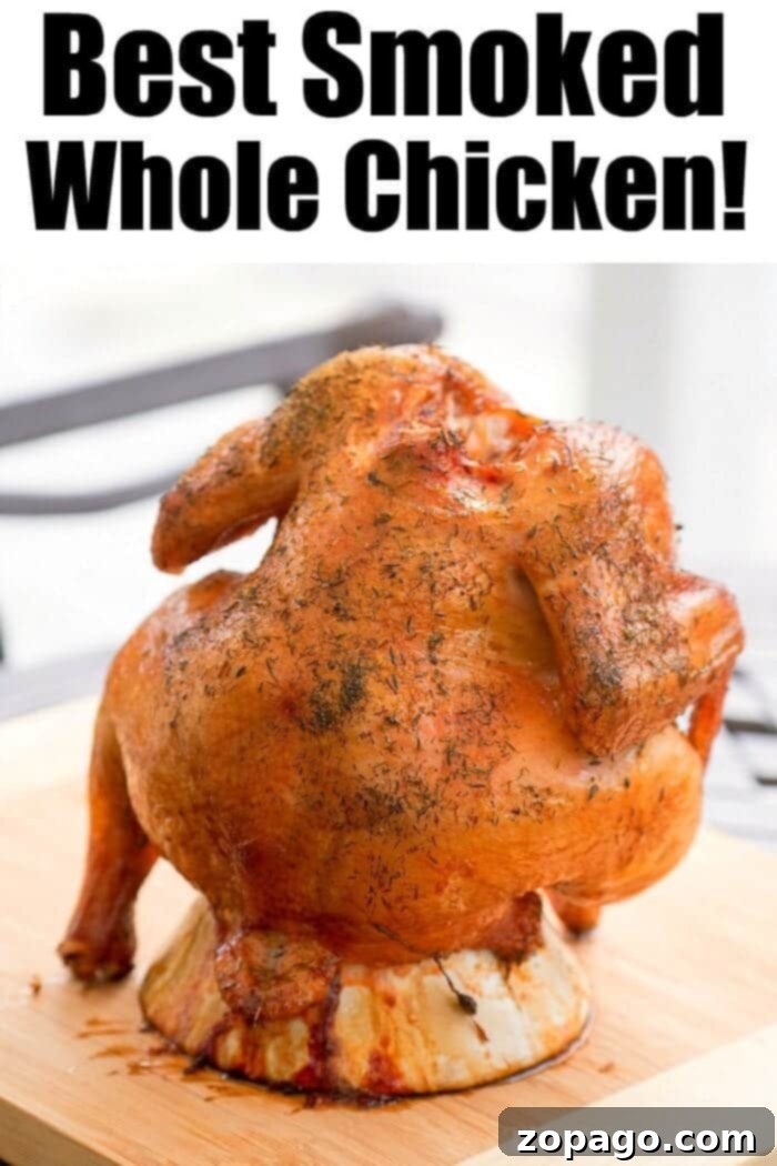 Top Cuts for Incredible Smoked Flavor 4 Smoked Beer Can Chicken, golden brown and perfectly cooked on a smoker, showcases an easy and delicious method for beginners.