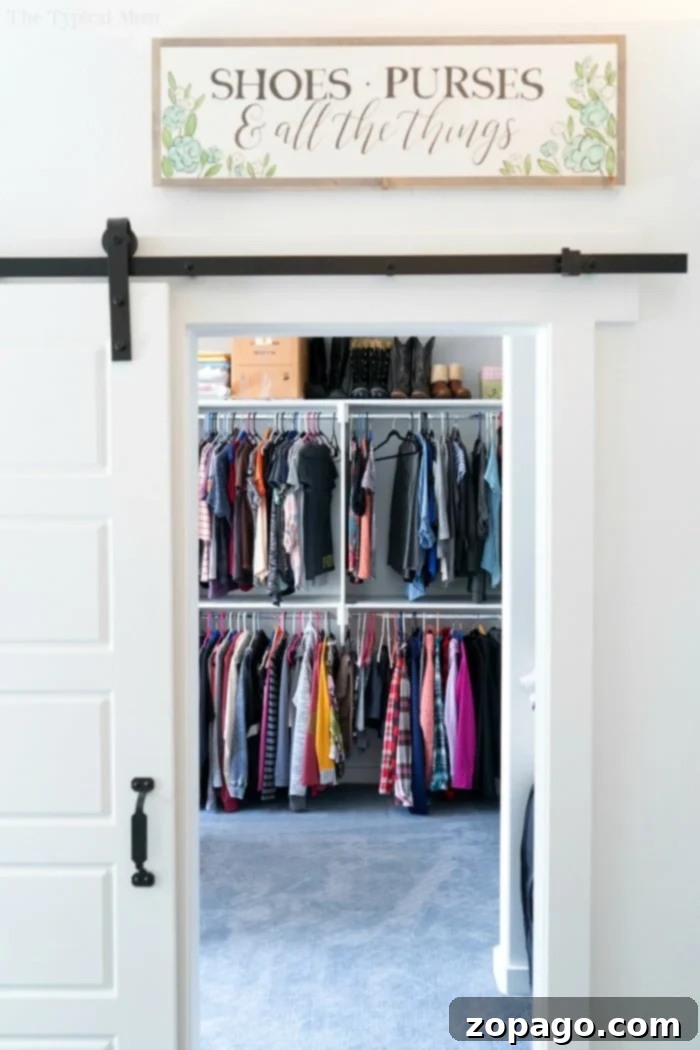 Creating Your Dream Dressing Room 2 Transformed bedroom into a custom walk-in closet, showcasing elegant storage solutions and personal touches.