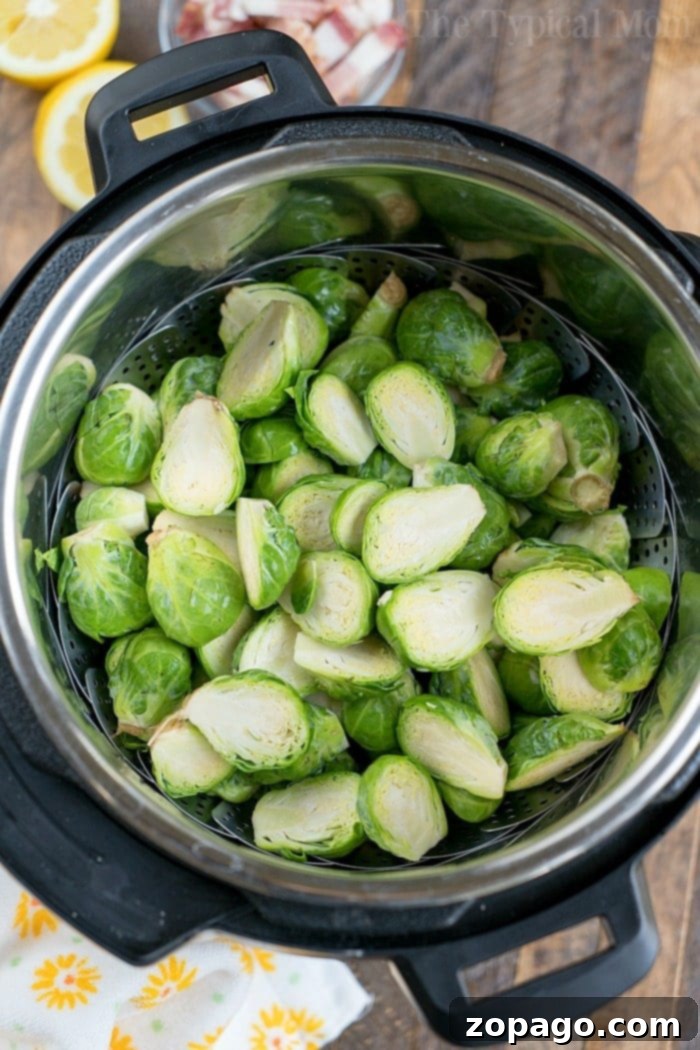 Perfecting Pan-Seared Brussels Sprouts 5 pressure cooker brussel sprouts 2
