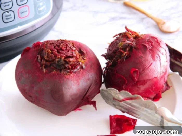 Instant Pot beets. #beets how to cook beets in a pressure cooker