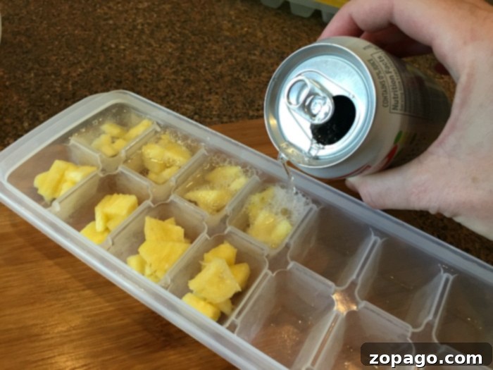 Beat the Heat: 10 Must-Try Summer Cocktails 6 Pineapple chunks frozen into ice cubes, perfect for chilling and flavoring summer drinks