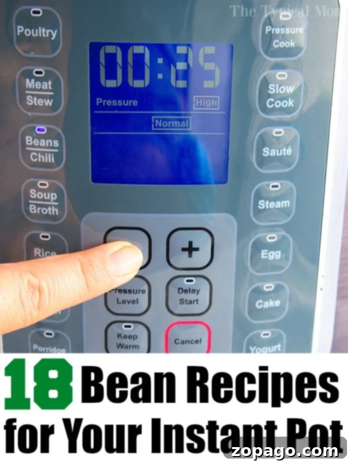 Instant Pot Bean Delights 10 A collection of delicious Instant Pot bean recipes, perfect for any meal.