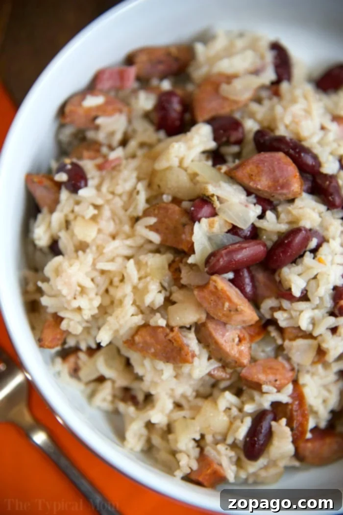 Speedy Instant Pot Bean Dishes 7 Hearty Instant Pot red beans and rice, a flavorful and quick one-pot meal