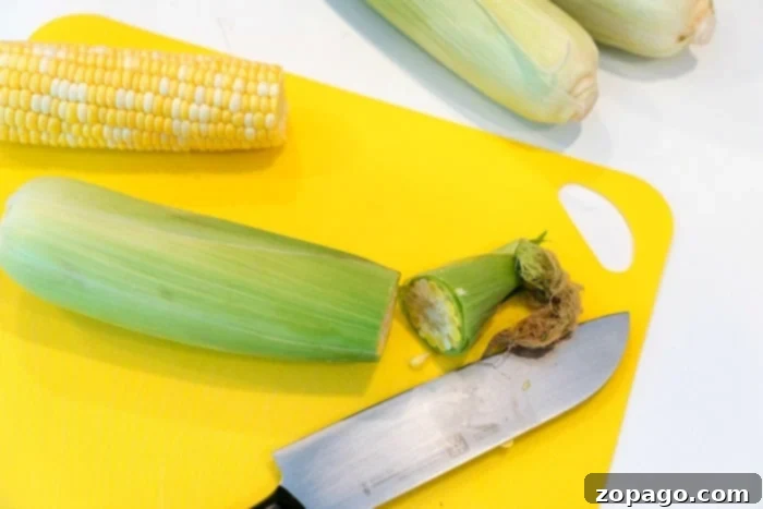 Best corn on the cob. Perfectly golden air fryer corn on the cob with butter