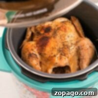 Crispy chicken made with Instant Pot Air Fryer Lid