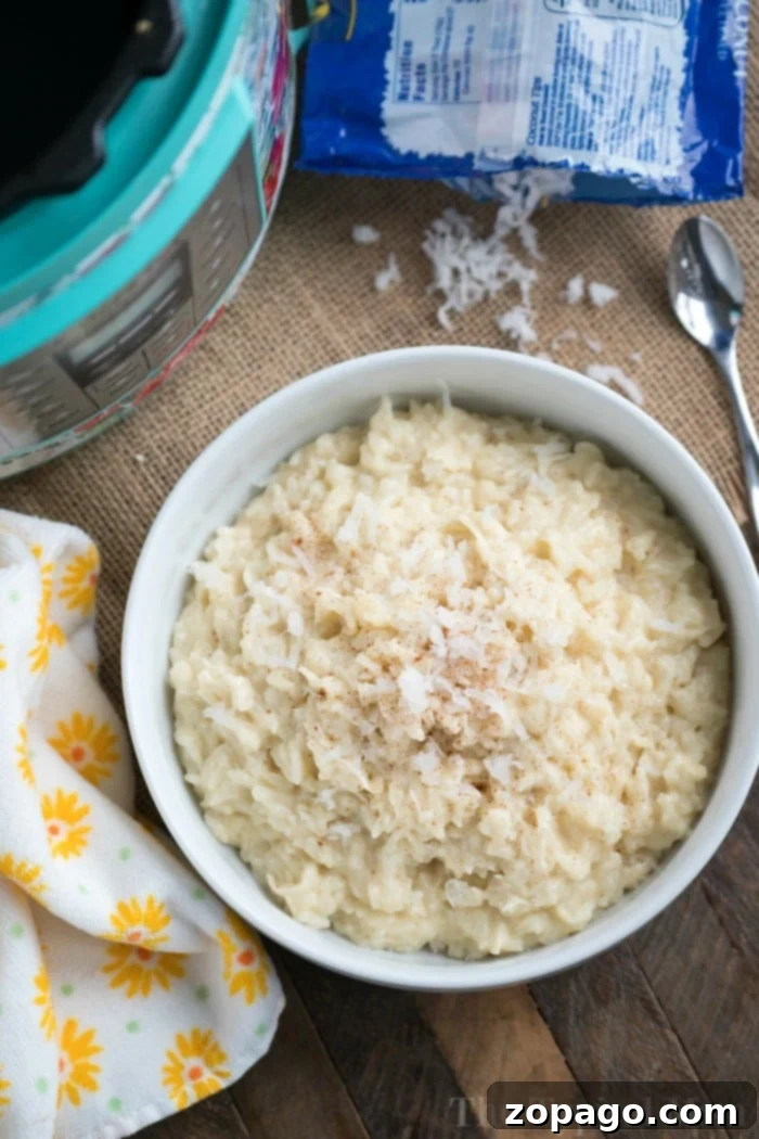 Coconut Cloud Pudding 6 coconut rice pudding