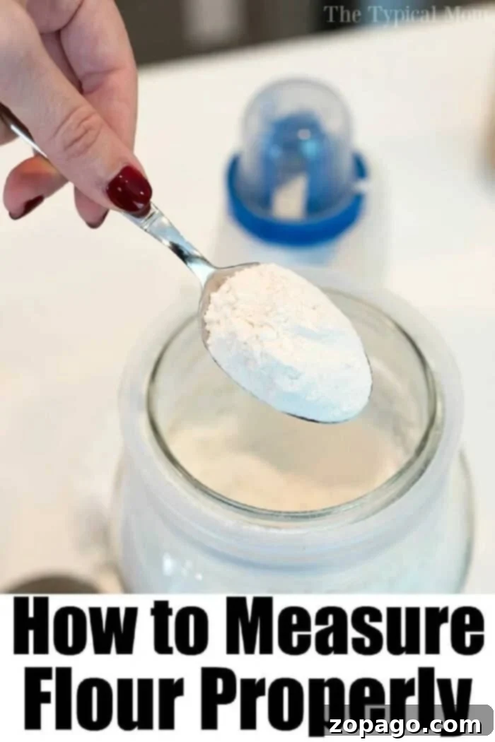 Master the art of measuring flour for consistently fluffy cookies and cakes. Essential baking tips and hacks. How to Measure Flour Correctly for Fluffy Baked Goods