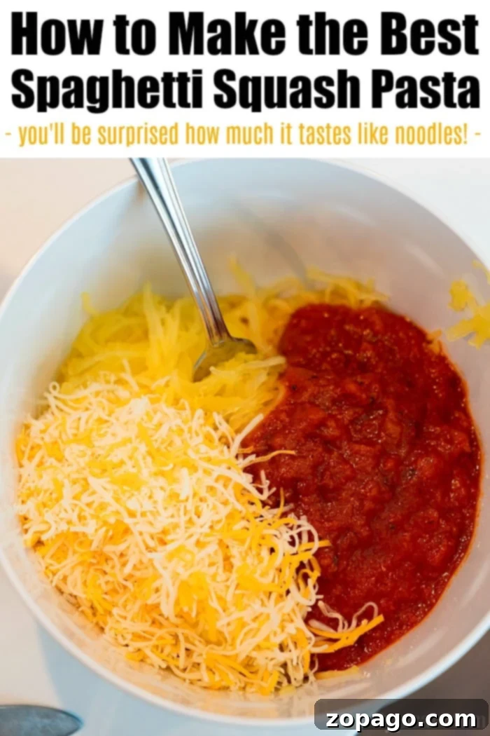 Spaghetti squash spaghetti recipe. Use your oven or pressure cooker. #spaghettisquashspaghetti Delicious spaghetti squash spaghetti, a healthy alternative to traditional pasta.