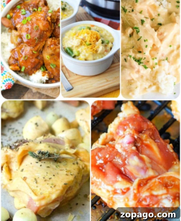 Effortless Chicken Thigh Dinners 15 quick chicken thigh recipes