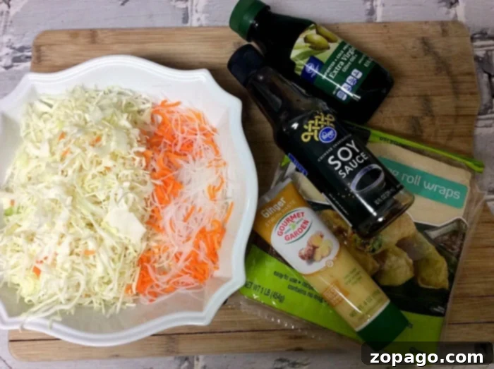 Crispy Air Fryer Egg Rolls 3 air fryer egg rolls 2