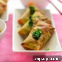 Crispy Air Fryer Egg Rolls 7 air fryer Egg Rolls