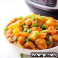 Sticky Sweet and Sour Instant Pot Chicken 4 sweet and sour chicken instant pot