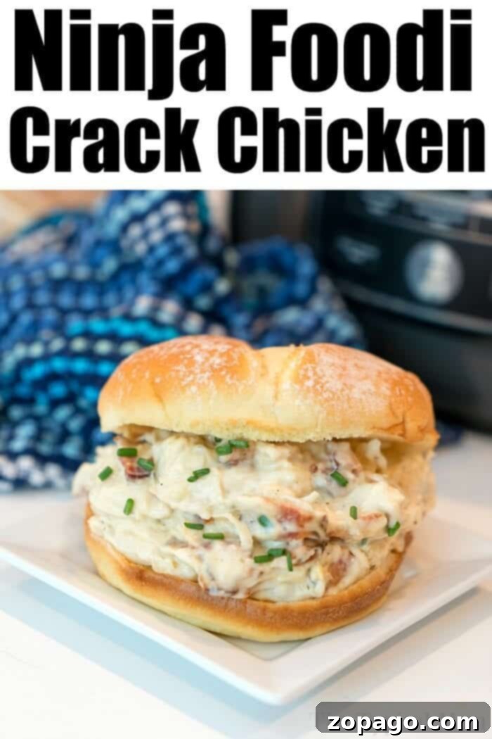 ninja foodi crack chicken