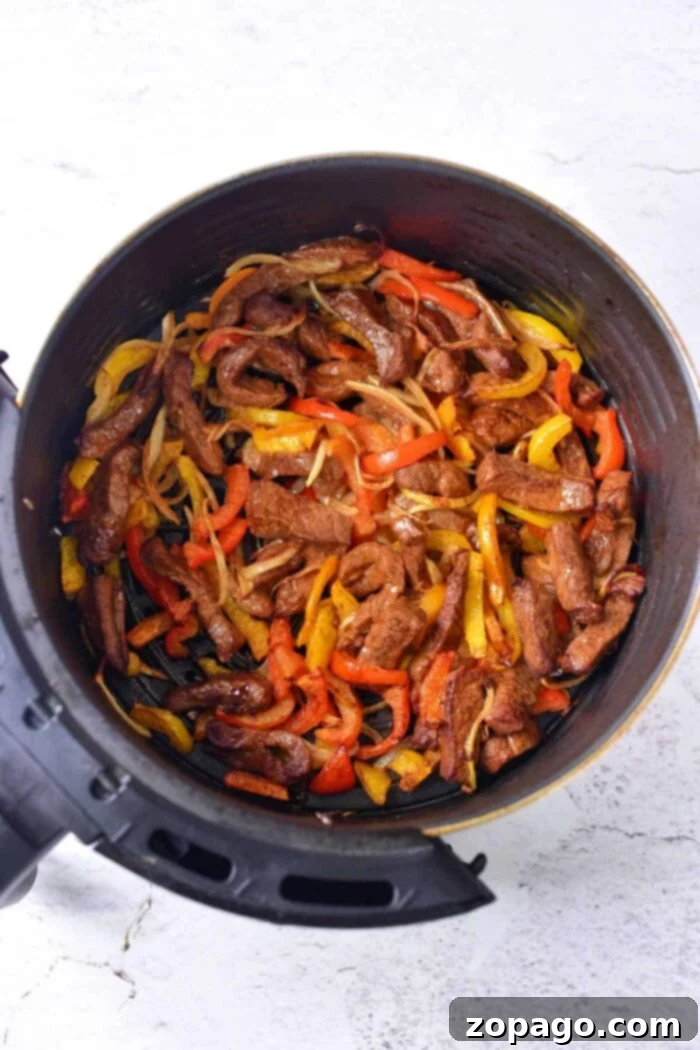 Ninja Foodi Air Fryer Beef Fajitas: A Quick & Healthy Meal ninja foodi air fryer fajitas