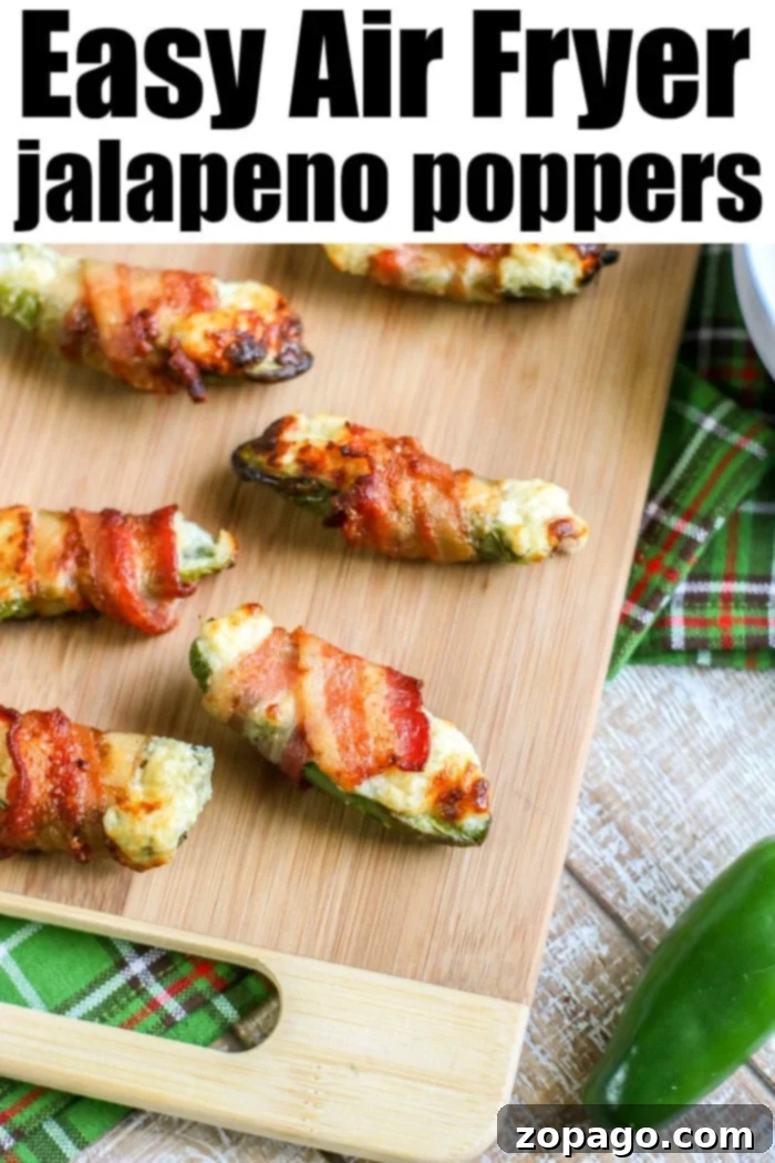 Crispy Air-Fried Bites 8 air fryer jalapeno poppers