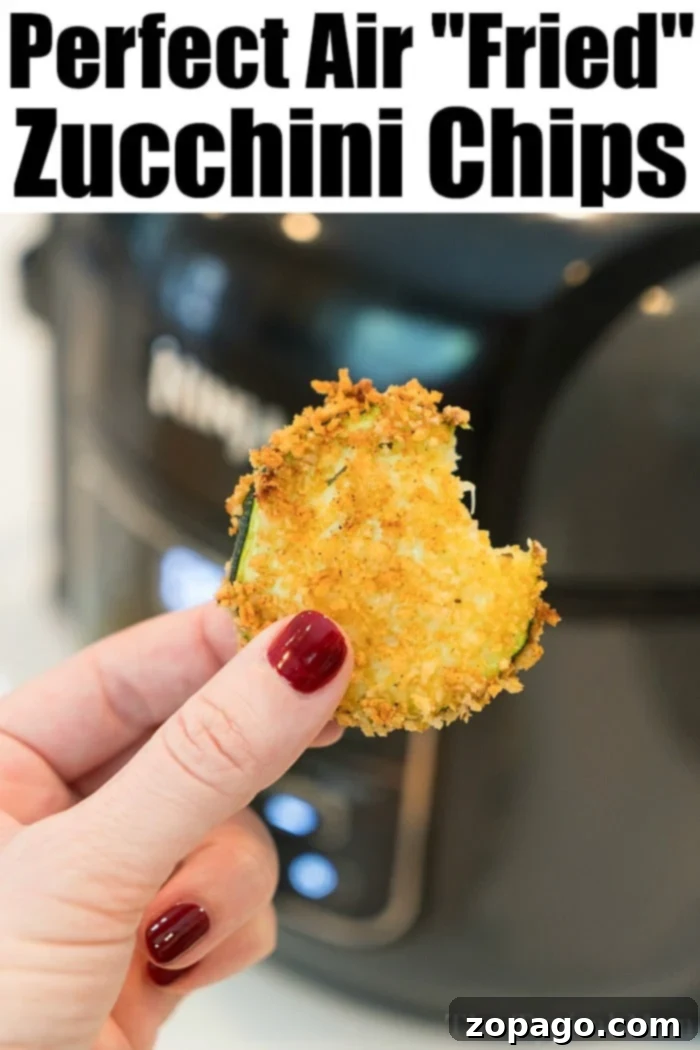 Crispy Air Fryer Buttermilk Chicken Legs 7 Crispy air fried zucchini slices