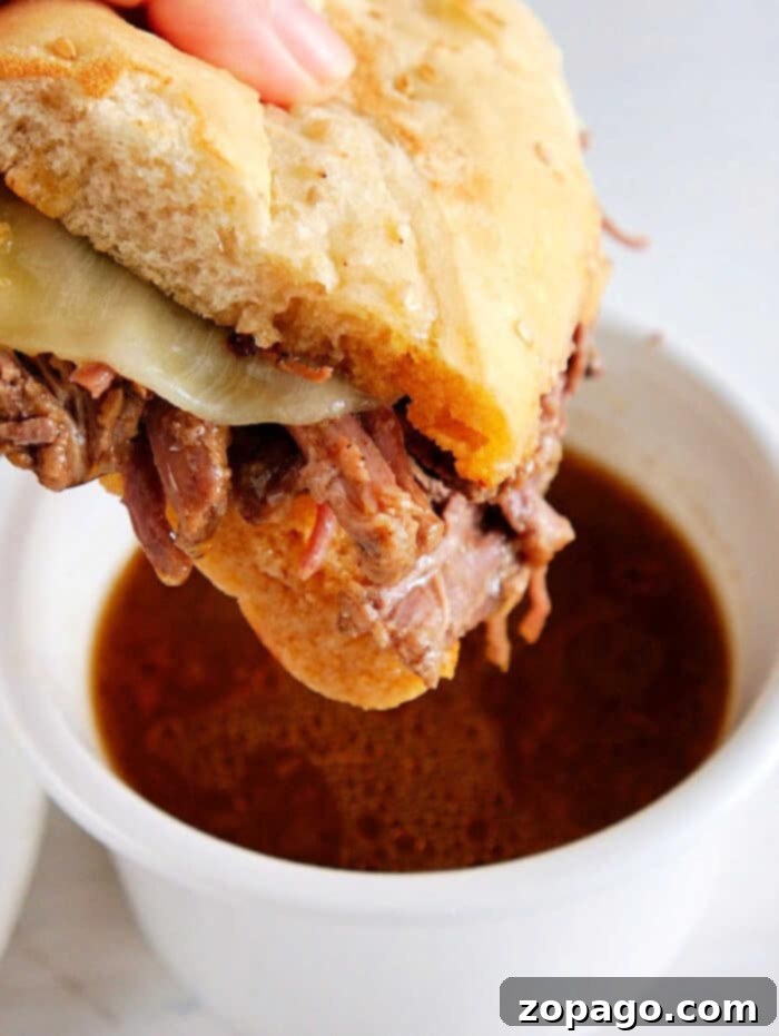 Instant Pot French Dip Sandwiches 2 instant pot french dip sandwich