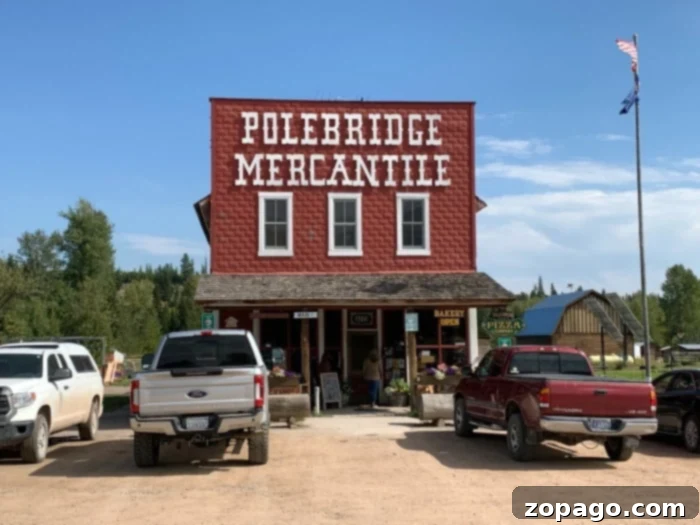 When to Visit Glacier National Park for the Trip of a Lifetime 6 Historic Polebridge Mercantile in Glacier National Park