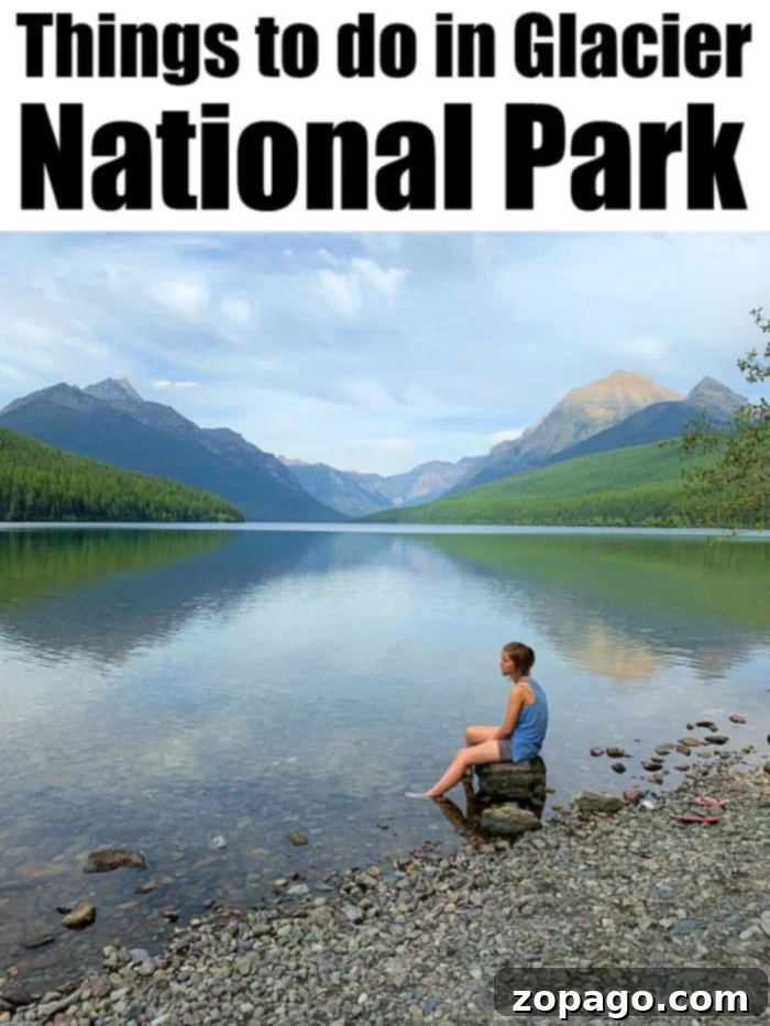 When to Visit Glacier National Park for the Trip of a Lifetime 7 Family enjoying the scenic beauty of Glacier National Park