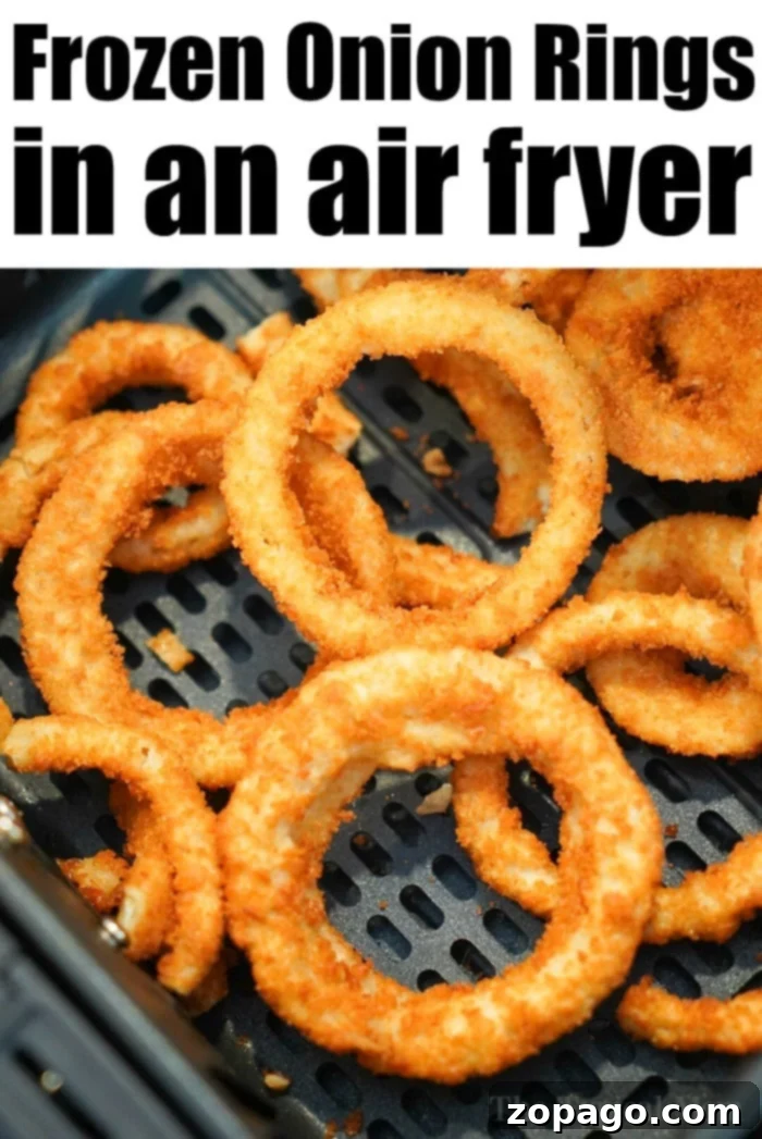 Frozen onion rings in air fryer turn out so crispy and delicious! Making Ninja Foodi onion rings as a side dish is our jam, I bet you'll love them too. how to cook frozen onion rings