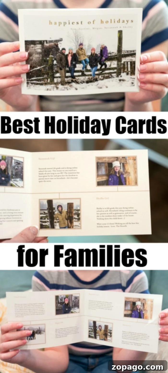 Where to make cute Christmas cards this year! Customized holiday cards are the best with room to share pictures and a family update too. #christmascards #familypictures #familypictures #christmaspictures #mintedcards #cutechristmascards family christmas cards