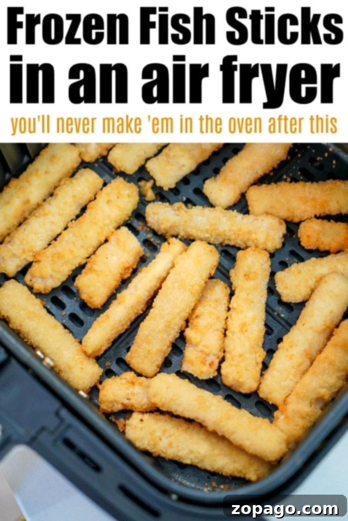 Air Frying's Game-Changing Advantages 6 fish sticks in air fryer