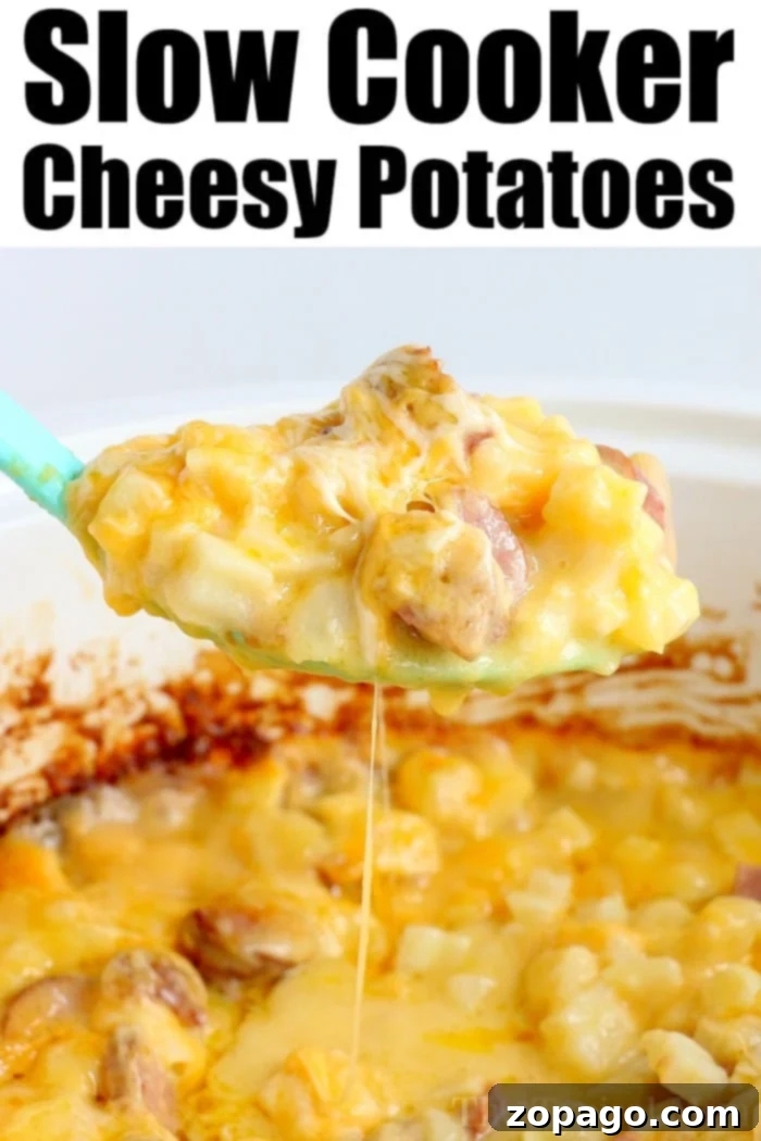 Effortless Slow Cooker Dinners 4 Slow Cooker Cheesy Potatoes