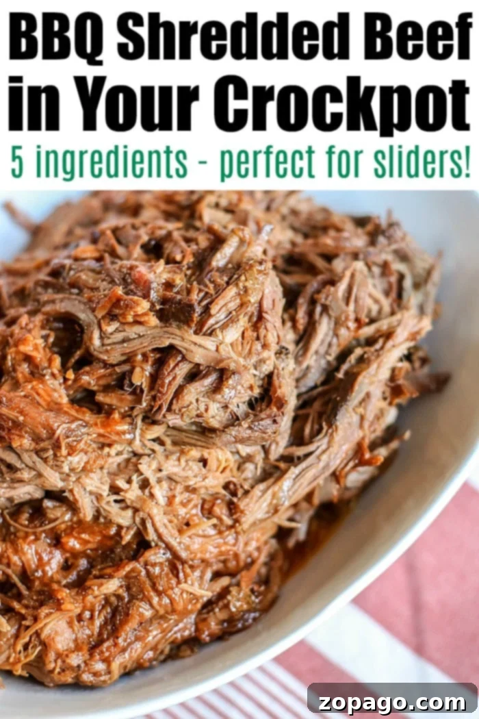 Effortless Slow Cooker Dinners 6 Crockpot BBQ Beef