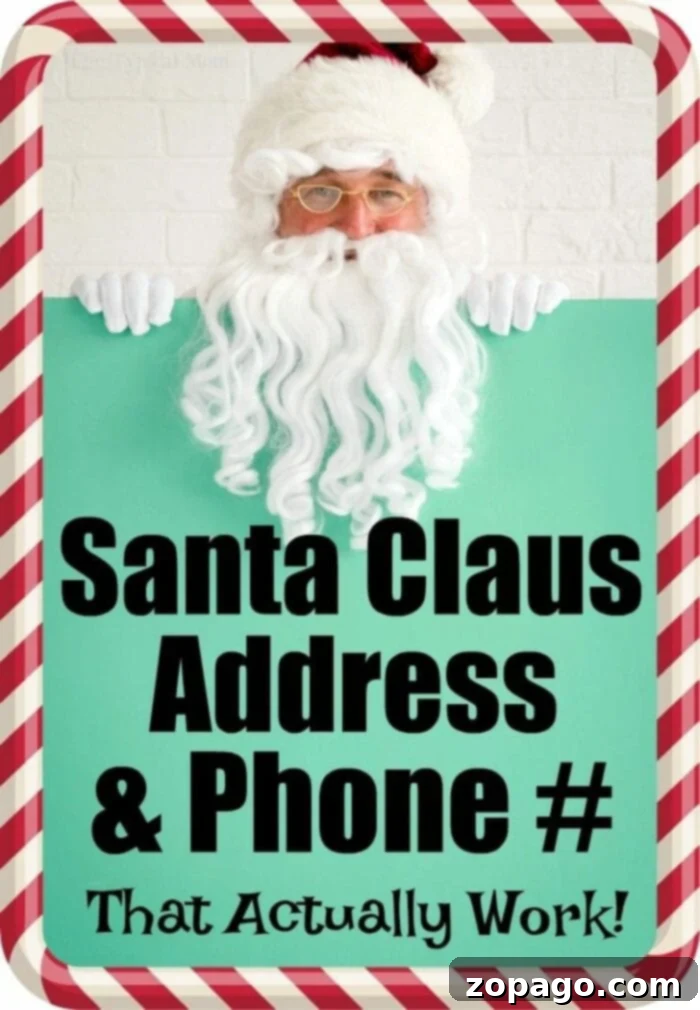 Mailing Your Wish List to Santa: The Essential Guide 3 Santa Claus real phone number